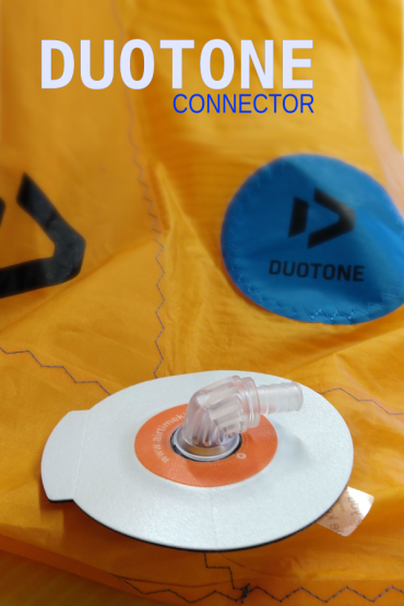 Duotone 90 degree "L" connection valve