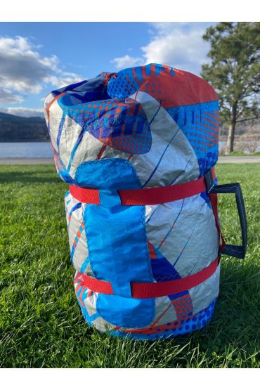 Upcycled Kite Stuff Sack 7