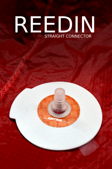 Reedin straight connector valve