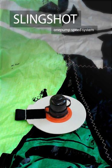 Slingshot onepump speed system inflation valve