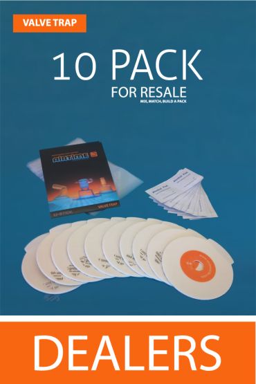 10 pack of Valve Traps for re-sale